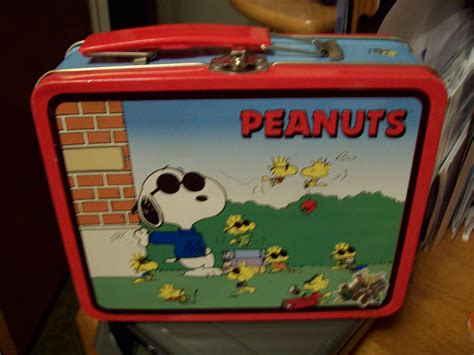 peanuts lunch box metal|peanuts lunch insulated tote.